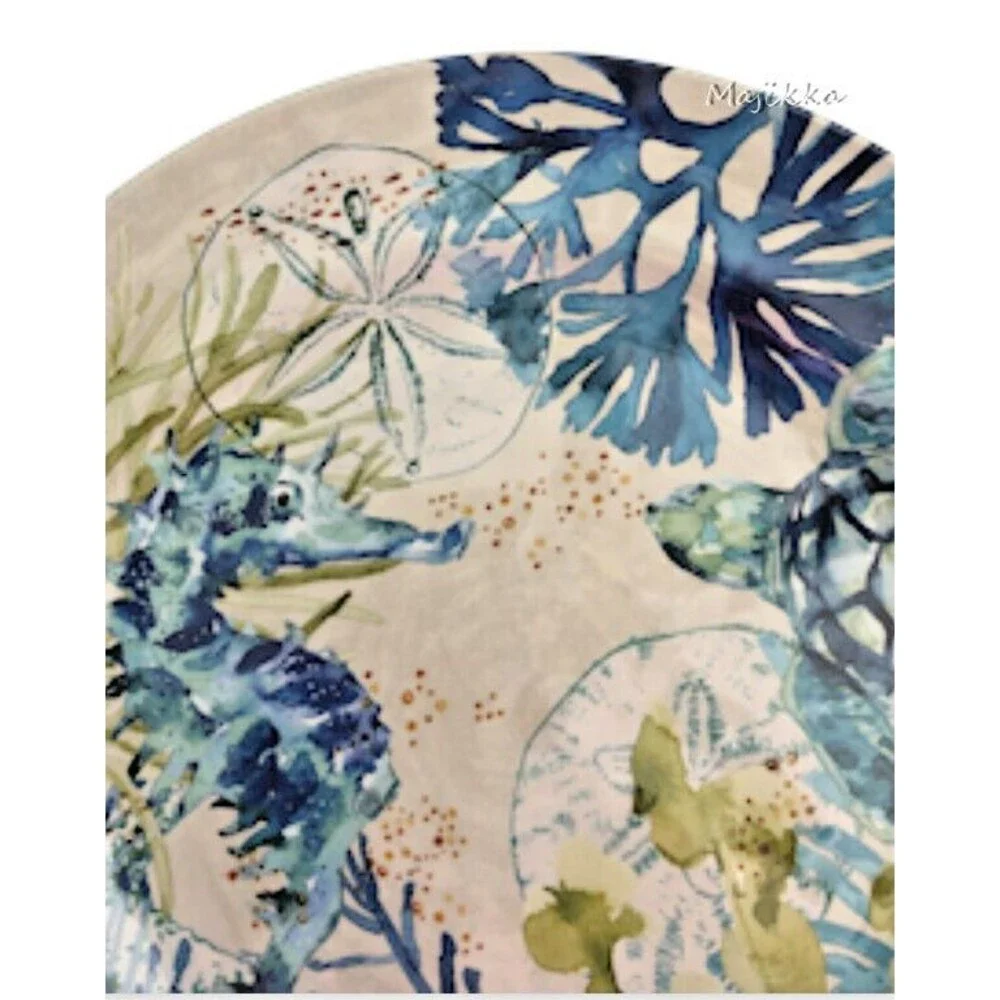 Sigrid Olsen Turtle Seahorse Sea Melamine 11